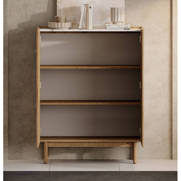 Meubella Dressoir Cayenne - Eiken - 97 cm