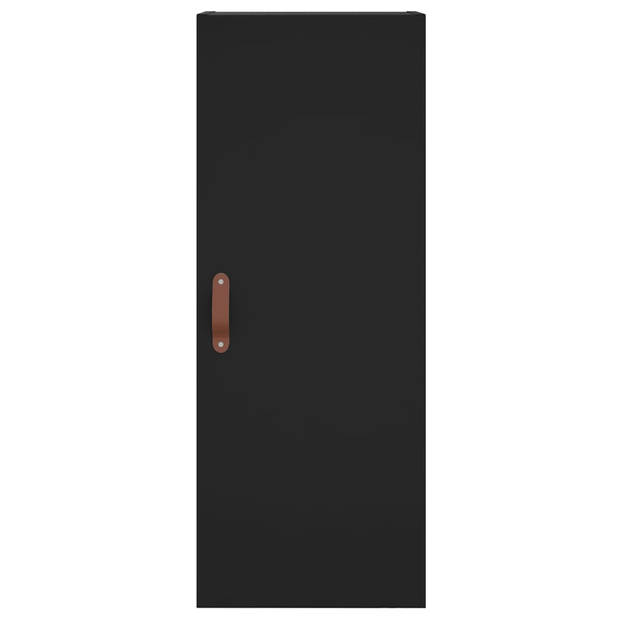 vidaXL Hangkast 34,5x34x90 cm zwart