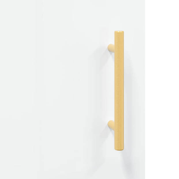 vidaXL Salontafel 90x50x40 cm bewerkt hout hoogglans wit