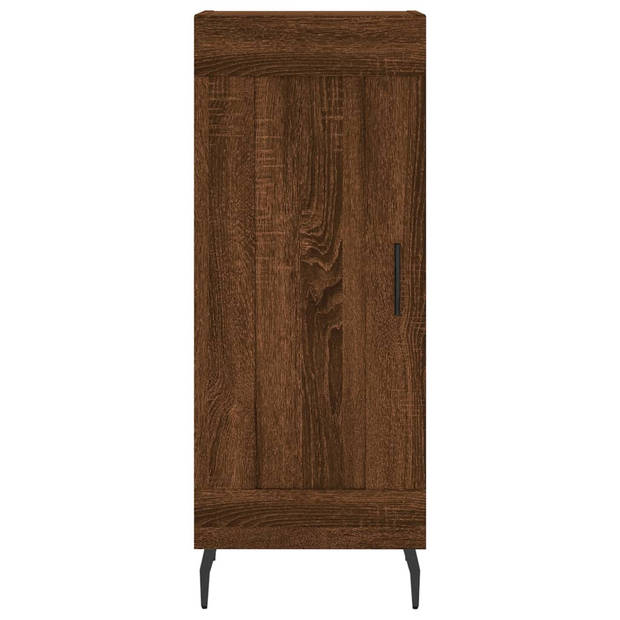 The Living Store Dressoir - Trendy - Kast - 34.5 x 34 x 90 cm - Bruineiken