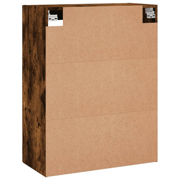 vidaXL Wandkast 69,5x34x90 cm gerookt eikenkleurig