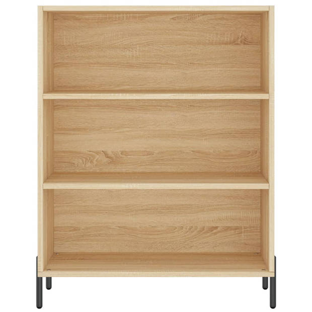 vidaXL Schappenkast 69,5x32,5x90 cm bewerkt hout sonoma eikenkleurig