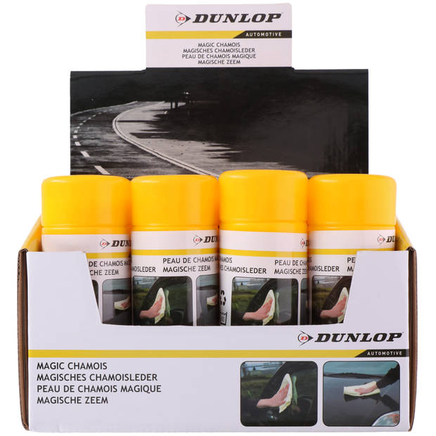 Dunlop Magische Poetsdoek voor Auto - Superabsorberend - Herbruikbaar - Binnen en Buitenkant Auto