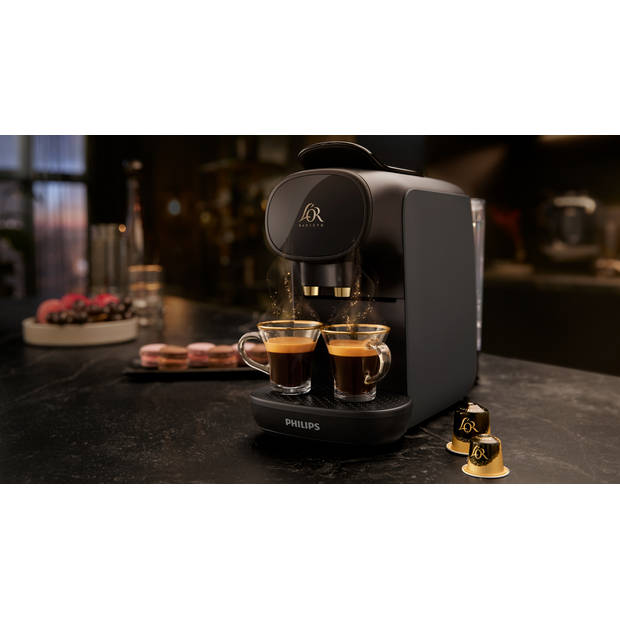 Philips L'OR Barista Sublime koffiecupmachine LM9012/21 + gratis 2 unieke L' OR Espresso glazen