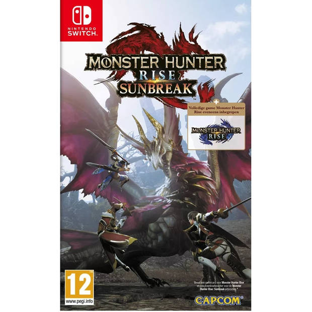 Monster Hunter Rise + Sunbreak Add-on - Nintendo Switch