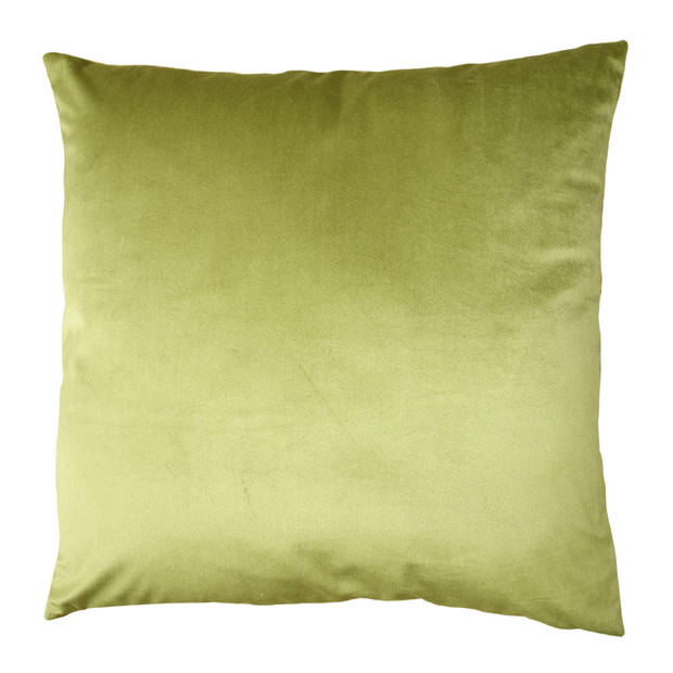 Clayre & Eef Kussenhoes 45x45 cm Groen Polyester Sierkussenhoes Groen Sierkussenhoes