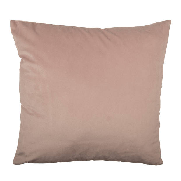 Clayre & Eef Kussenhoes 45x45 cm Roze Polyester Sierkussenhoes Roze Sierkussenhoes