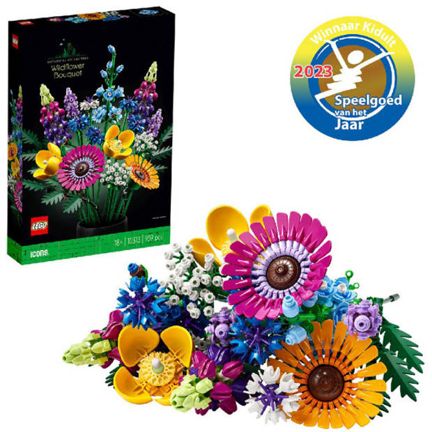 10313 LEGO Icons Botanical Boeket met Wilde Bloemen