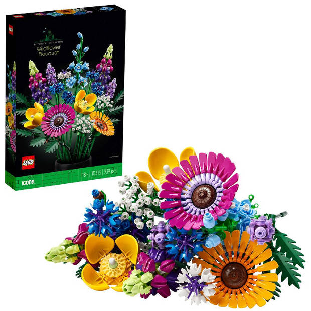 10313 LEGO Icons Botanical Boeket met Wilde Bloemen