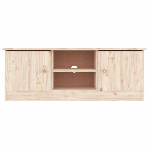 vidaXL TV-meubel ALTA 112x35x41 cm massief grenenhout