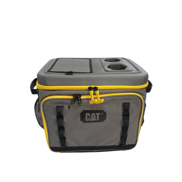 Caterpillar - Draagbare koeltas, 39 liter, groot volume, bouwplaats, camping, strand