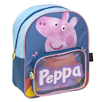 Schoolrugzak Peppa Pig Blauw 25 x 30 x 12 cm