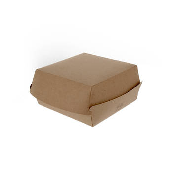 Hamburgerbak / Menubox Extra Groot FSC Kraft BIO (300 stuks)