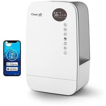 Clean Air Optima Luchtbevochtiger met ionisator CA-607W Smart