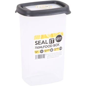 Wham - Opbergbox Seal It 750 ml - Polypropyleen - Zwart
