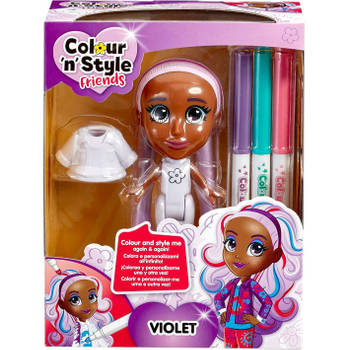 Goliath Crayola Colour'n'Style Friend Violet