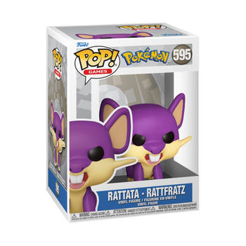 Pop Games: Pokémon Rattata - Funko Pop #595