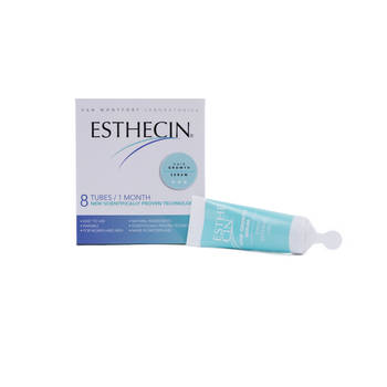 ESTHECIN Haarserum - Haargroeimiddel - 1-maandverpakking – voor elk haartype - 8 tubes