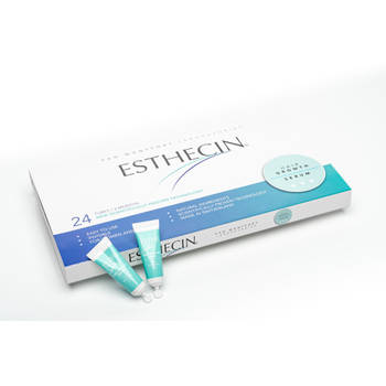 ESTHECIN Haarserum - Haargroeimiddel - 3-maandenverpakking – voor elk haartype - 24 tubes