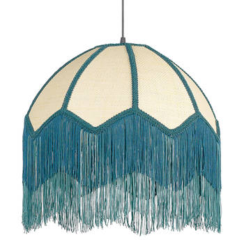 Beliani MILAGRO - Hanglamp-Blauw-Papier, Polyester