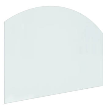 vidaXL Glasplaat openhaard 80x60 cm