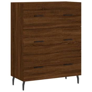 The Living Store Buffetkast - Classic - Dressoir - 69.5 x 34 x 90 cm - Bruineiken