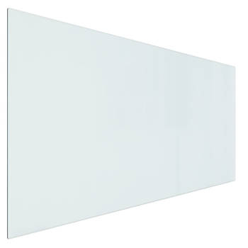 vidaXL Glasplaat openhaard rechthoekig 120x60 cm