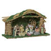 Feeric lights and christmas kerststal compleet - 38 x 15 x 23 cm - Kerststallen