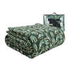 HappyBed Gouden Oase 140x220 - Wasbaar dekbed zonder overtrek - Bedrukt dekbed zonder hoes