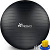 Yogabal zwart 85 cm, Trainingsbal, Pilates, gymbal