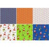 Assortiment 17 Sinterklaaspapier Cadeaupapier Inpakpapier - 200 x 70 cm - 6 rollen