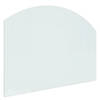 vidaXL Glasplaat openhaard 80x60 cm