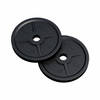 Gorilla Sports Halterschijven Set - Bundel - 30 kg (2 x 15 kg) - Gietijzer - Zwart - 50 mm