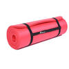 Yoga mat rood, 190x100x1,5 cm, fitnessmat, pilates, aerobics