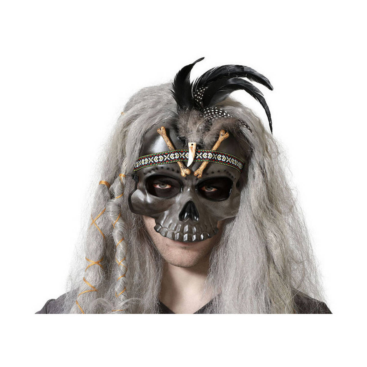 Masker Halloween Tribal