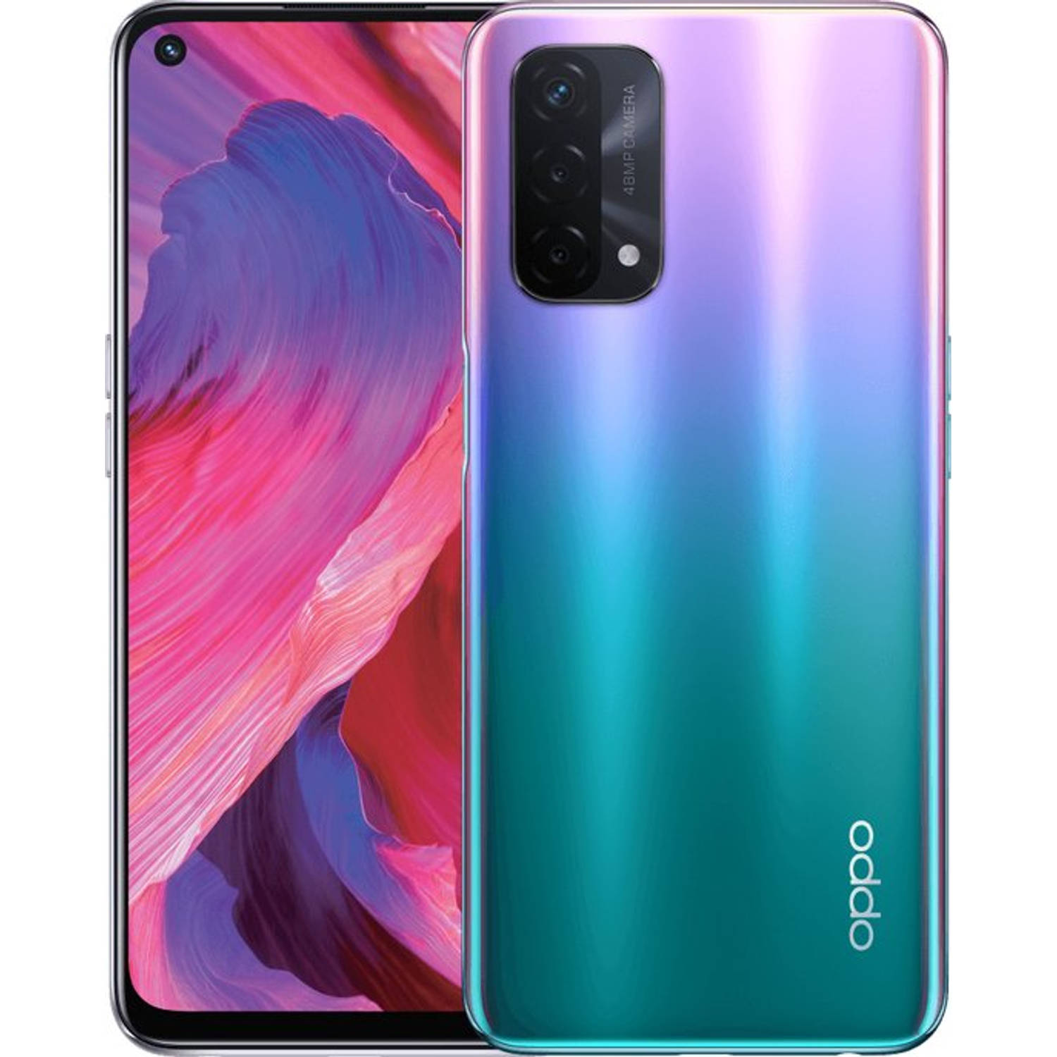 Oppo - A74 5G - 128GB - Paars