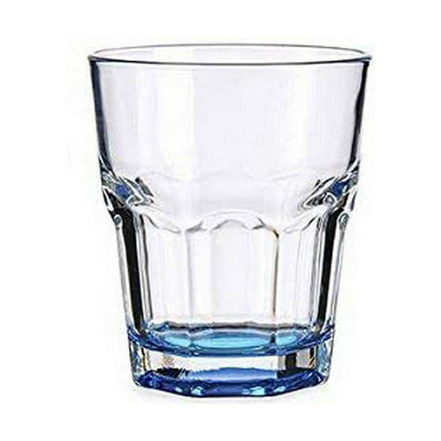 Glas Rood Paars Blauw Roze Groen Geel Glas (285 ml) (6 Stuks)