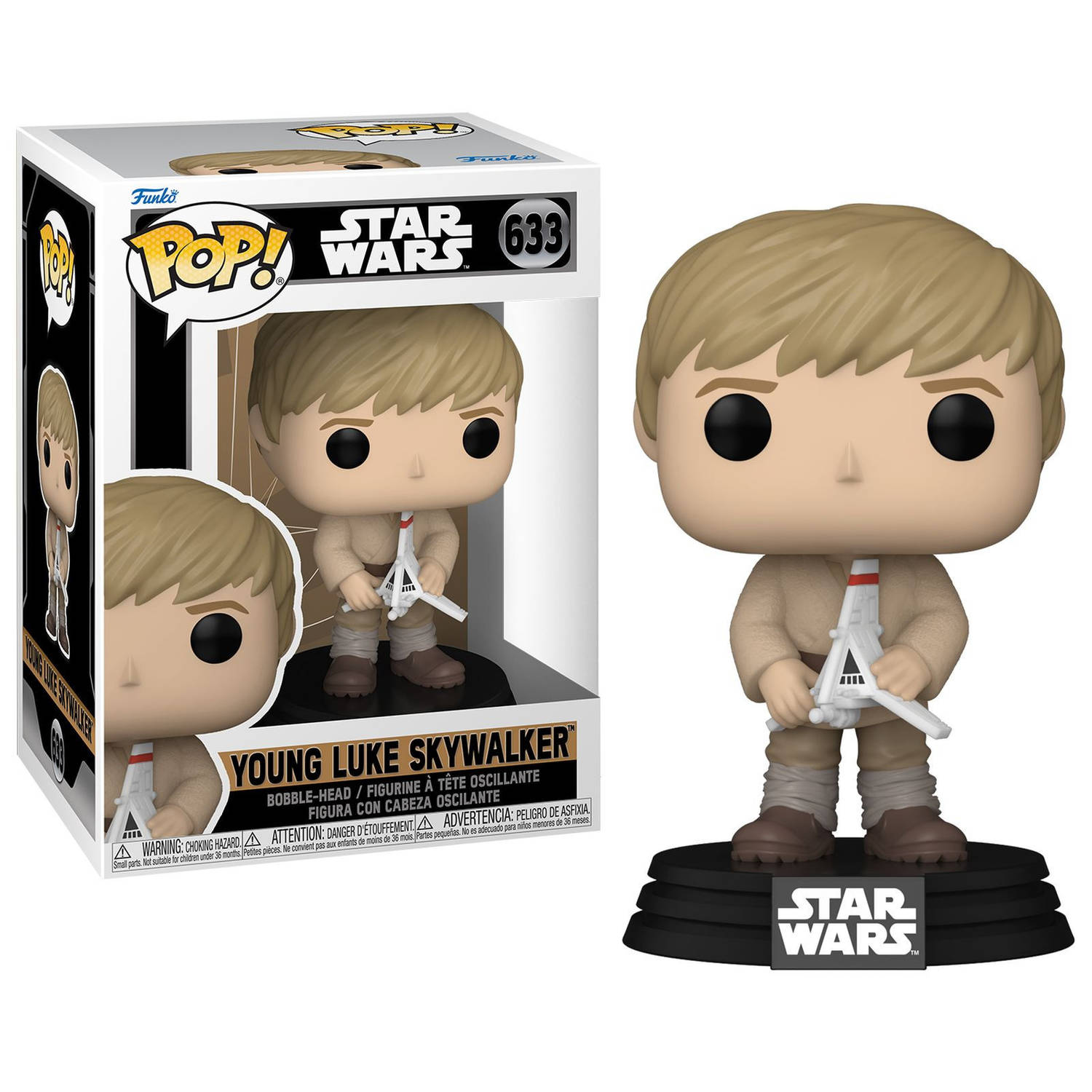 Pop Star Wars: Young Luke Skywalker Funko Pop #633