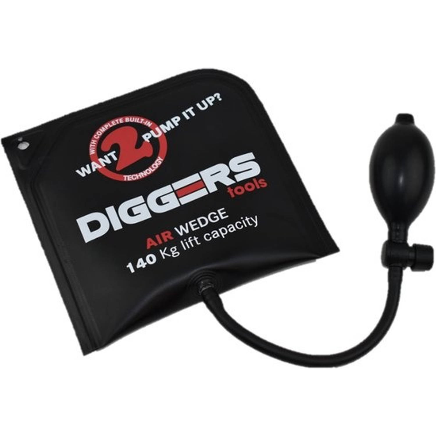Diggers Air Wedge Montagekussen - Multitool - Wiggen - Luchtkussen - Gereedschap