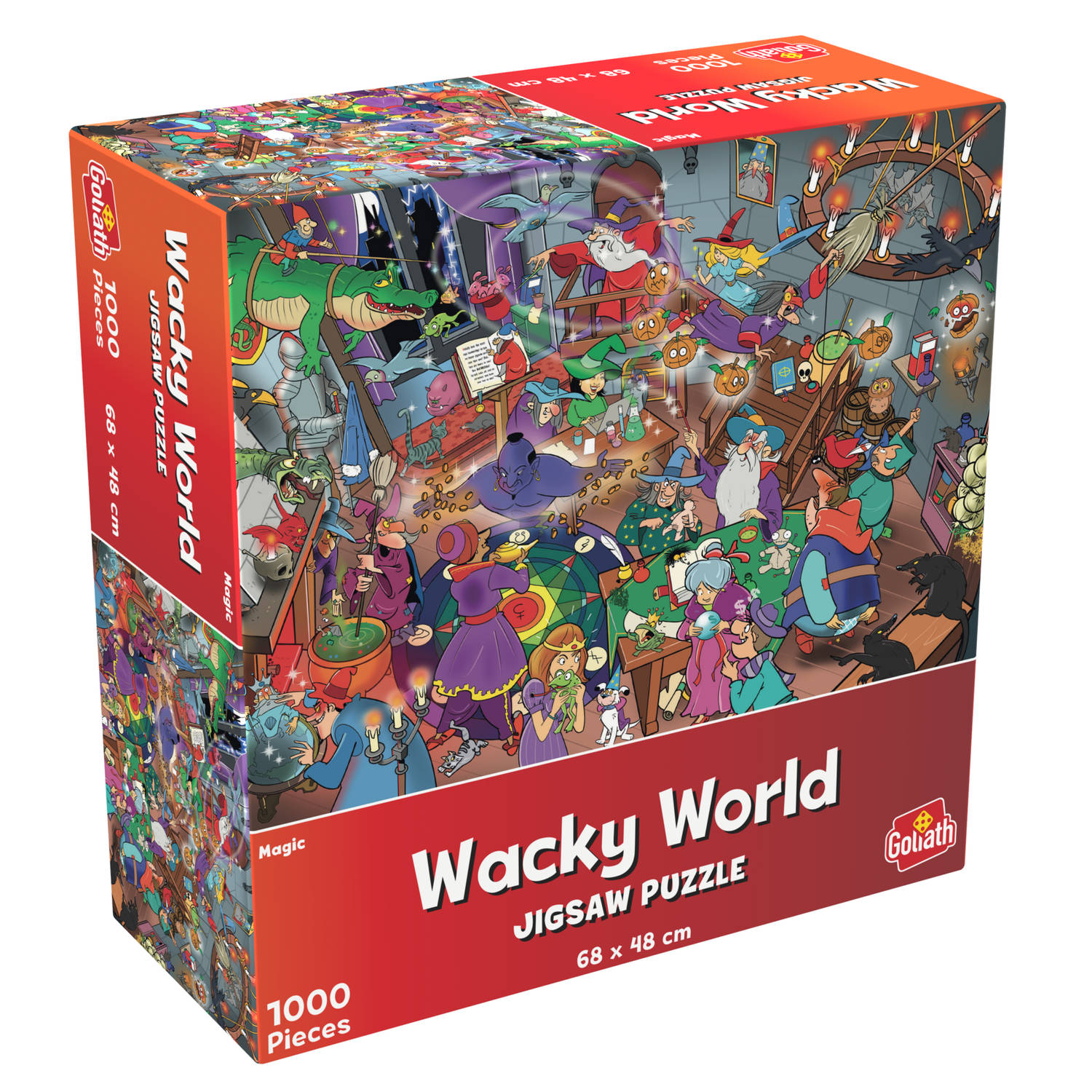 Goliath Wacky World Magic Puzzel 1000 stukjes 68x48cm