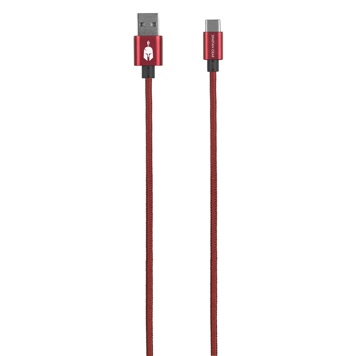 Dubbelzijdige USB-kabel (Type C) Rood (lengte: 2m geschikt voor PS5, Xbox Series X/S, tablet, mobile)