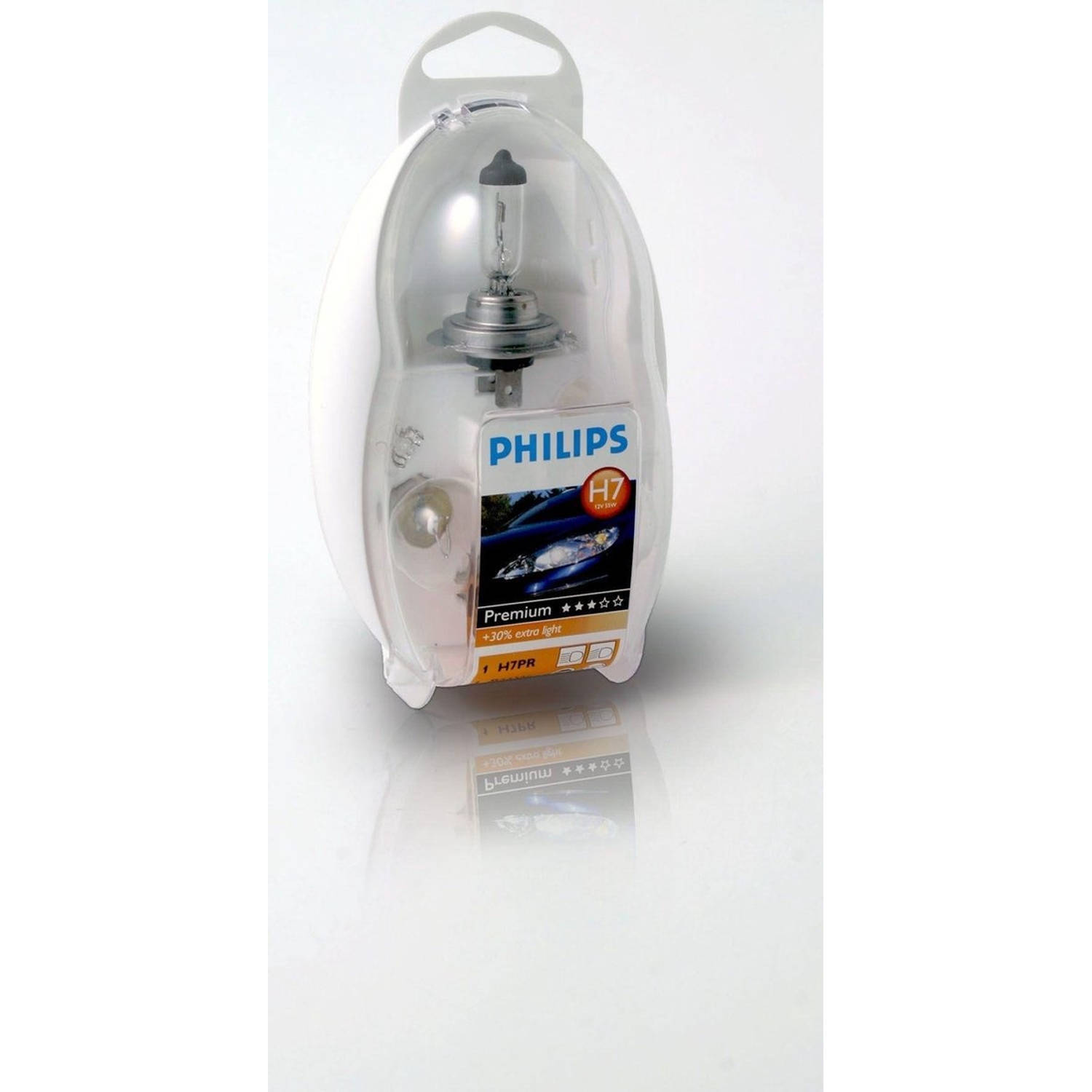 Philips Reservelampenset Premium Vision Easykit H7 55474ekkm