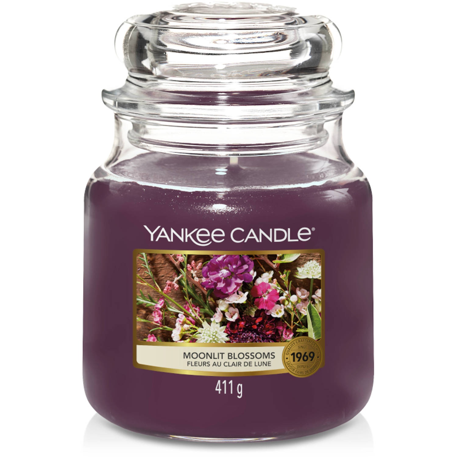Yankee Candle Geurkaars Medium Moonlit Blossoms