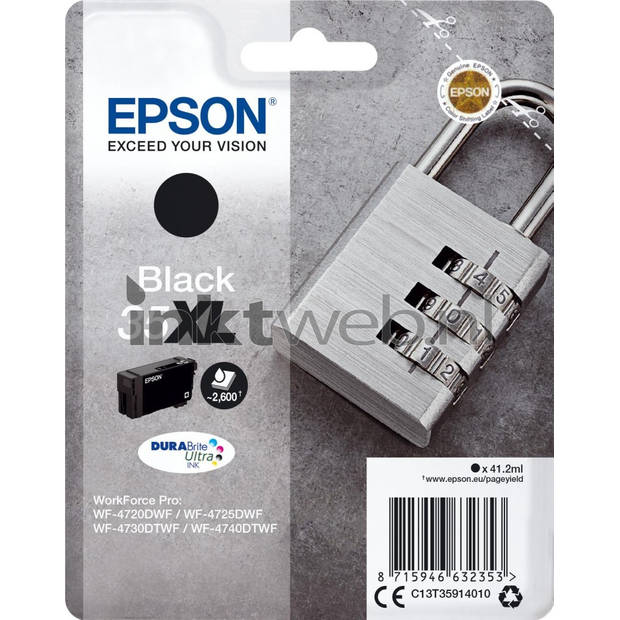 Epson 35XL zwart cartridge