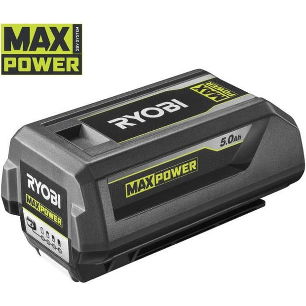 Ryobi max power draadloos duidde 36V power assist ™ borstelloos -ø gesneden 46 cm - 1 5,0 ah batterij en 1 load