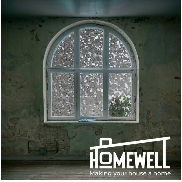 Homewell Raamfolie HR++ 70x300cm - Isolerend & Zonwerend - Anti inkijk - Statisch - Splinter