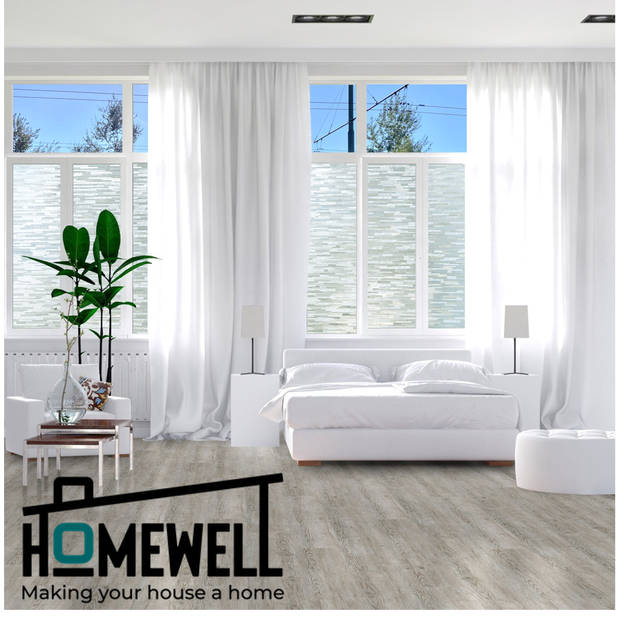 Homewell Raamfolie HR++ 60x200cm - Isolerend & Zonwerend - Anti inkijk - Statisch - Stof
