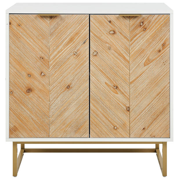 Beliani ALASKA - Sideboard-Wit-MDF