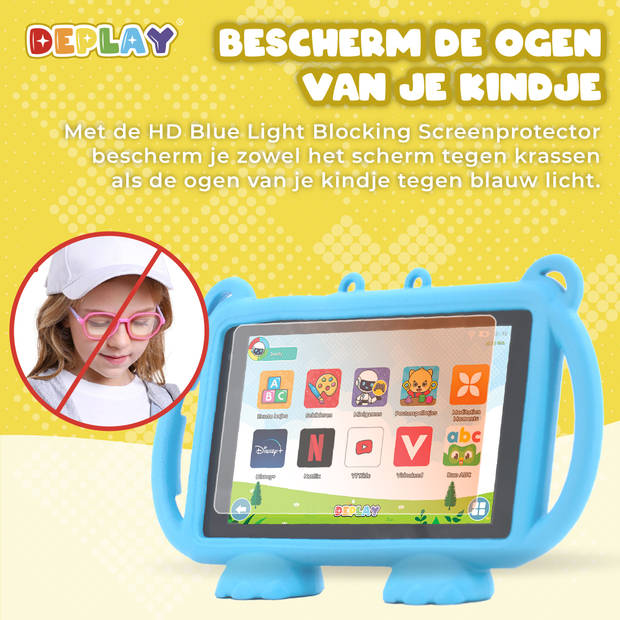 DEPLAY Kids Tablet LITE 4 (7'') - Blauw