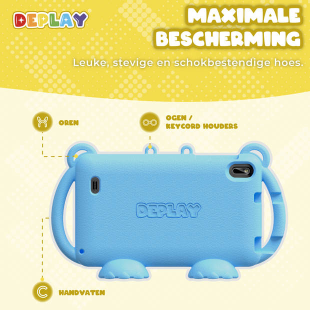 DEPLAY Kids Tablet LITE 4 (7'') - Blauw